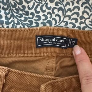 Vineyard Vines Tan Corduroy Pants